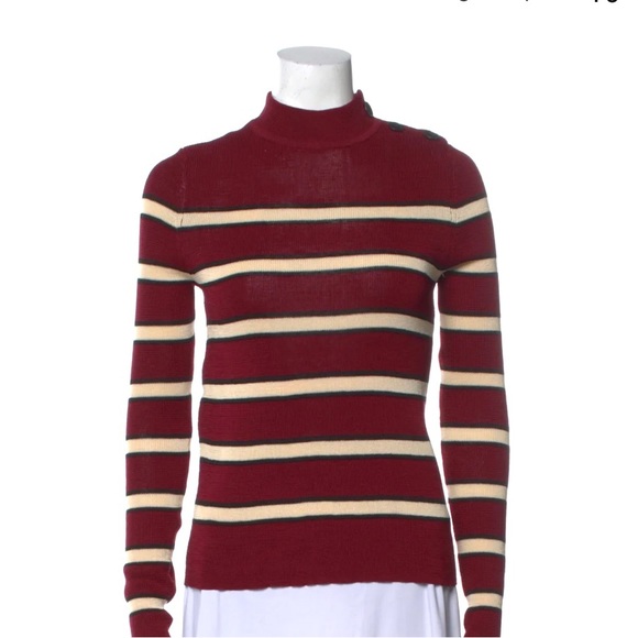 Isabel Marant Étoile striped button pullover sweatshirt - Picture 6 of 6